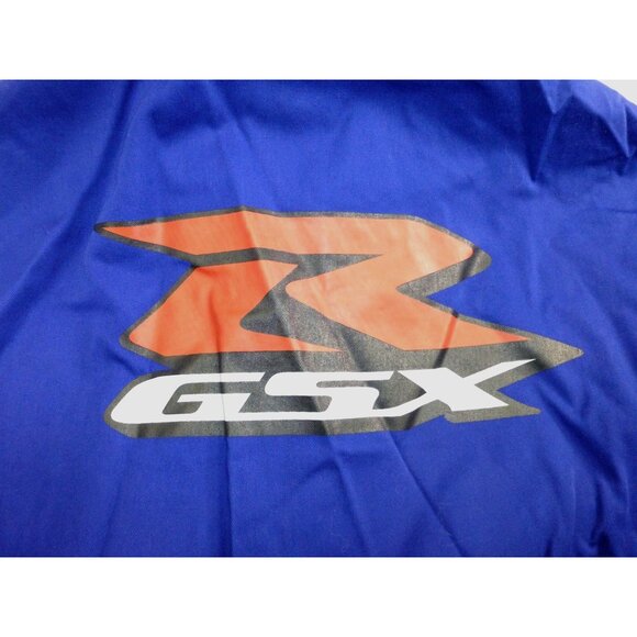 Suzuki GSX-R Blue Windbreaker Jacket XL - Picture 4 of 9